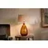 Baba Large Tall Recycled Glass Lamp - Burnt Amber