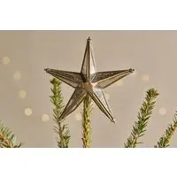 Bakara Star Tree Topper - Antique Brass
