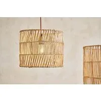 Banso Medium Wicker Lampshade - Natural