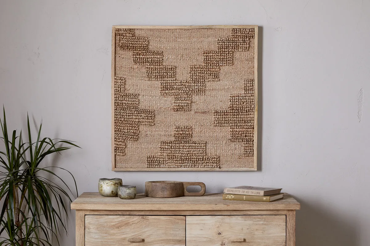 Bawal Wall Art - Natural, Mango Wood image