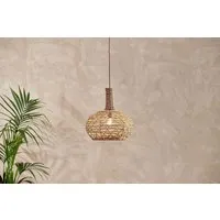 Beru Small Pendant Lampshade - Natural, Rattan alternate view