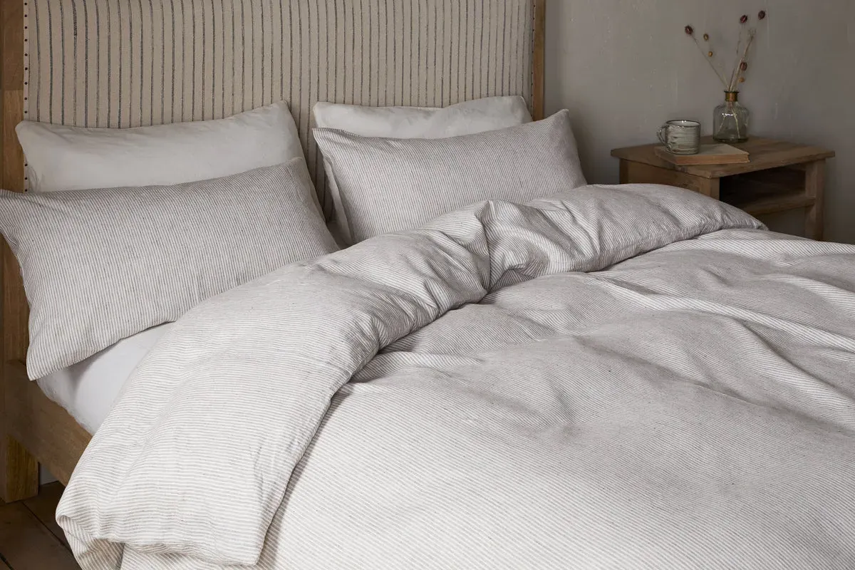 Borba Double Duvet Cover - Espresso, Hemp Cotton image