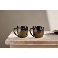 Cali Mugs Set of 2 - Earth Blue