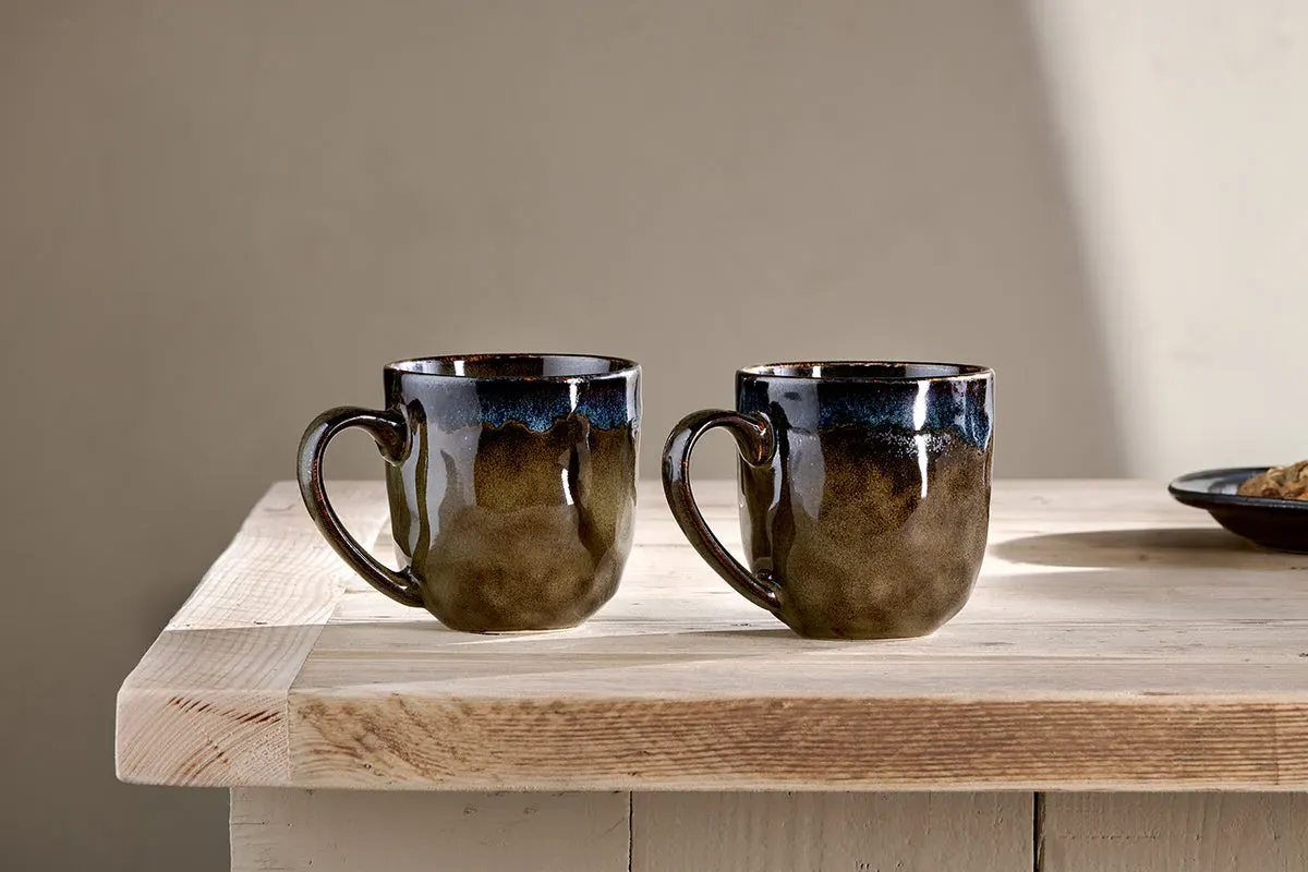 Cali Mugs Set of 2 - Earth Blue image