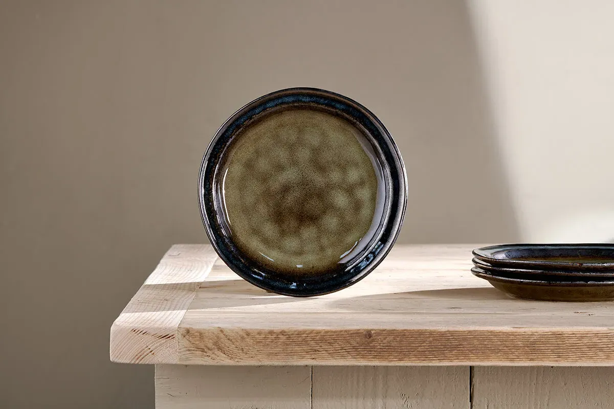 Cali Side Plate - Earth Blue