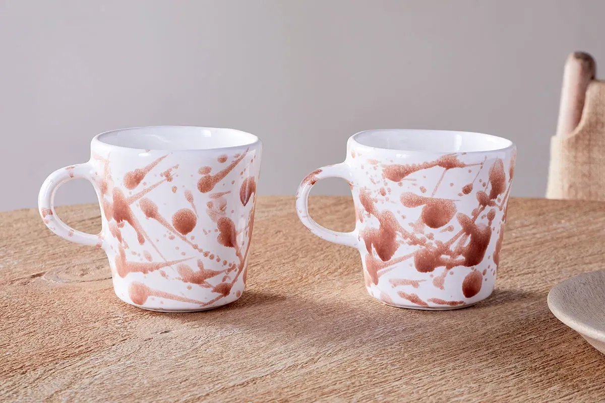 Canela Mug Set of 2 - Dusty Terracotta image
