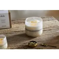 Cardamom & Amber 3 Wick Scented Candle - Aged Smoke