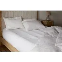 Cela Double Fitted Sheet - Natural, Hemp & Cotton