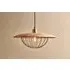 Chakai Large Wood & Metal Pendant Light - Natural