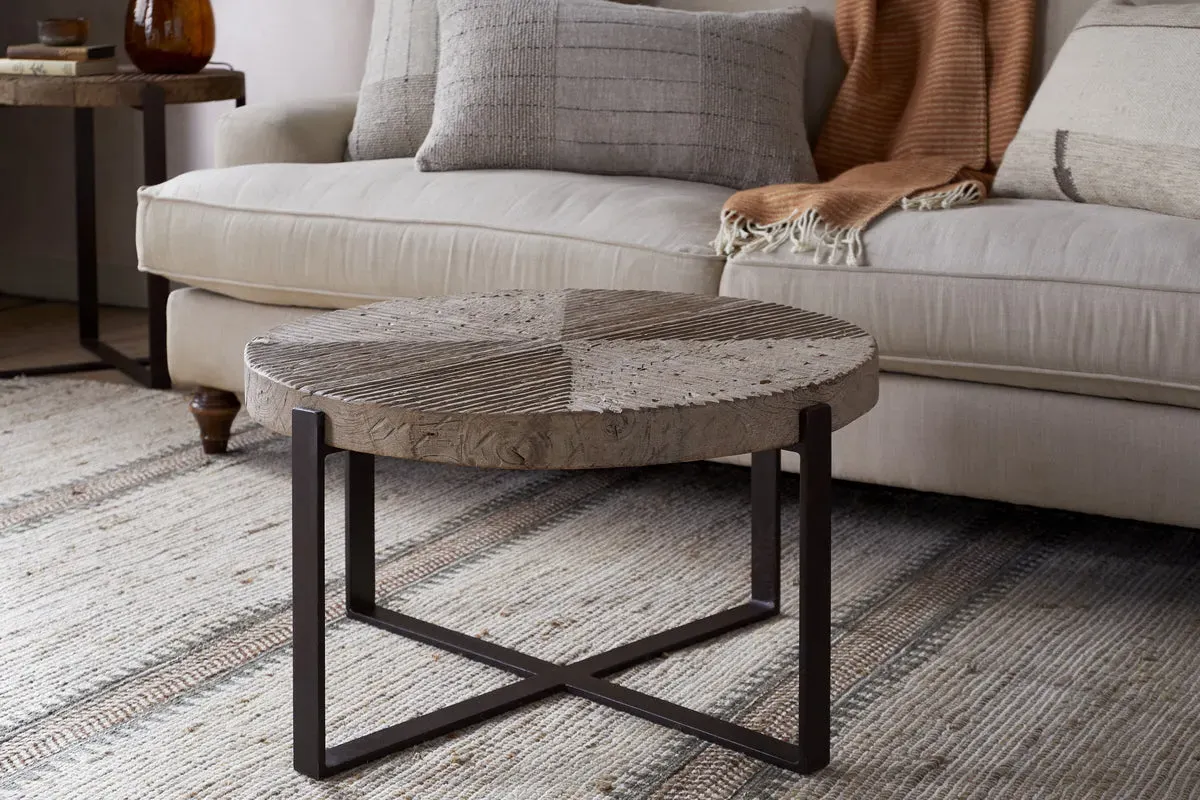 Chakala Coffee Table - Reclaimed Wood, Iron product