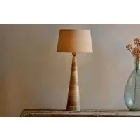Chameli Table Lamp - Natural, Mango Wood alternate view