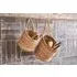 Chapad Small Wall Hung Basket - Natural, Hemp
