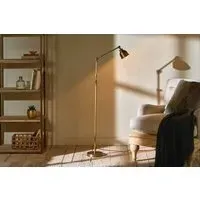 Chapda Adjustable Task Floor Lamp - Antiqued Brass