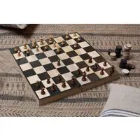 Chess & Draughts Set - Mango Wood