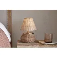 Cija Rattan Table Lamp - Natural