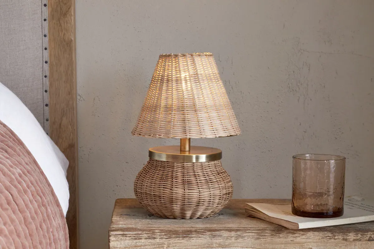 Cija Rattan Table Lamp - Natural image