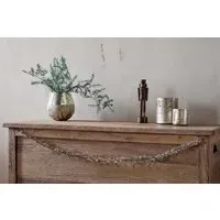 Danvi Glass Drop Garland - Brass, Clear