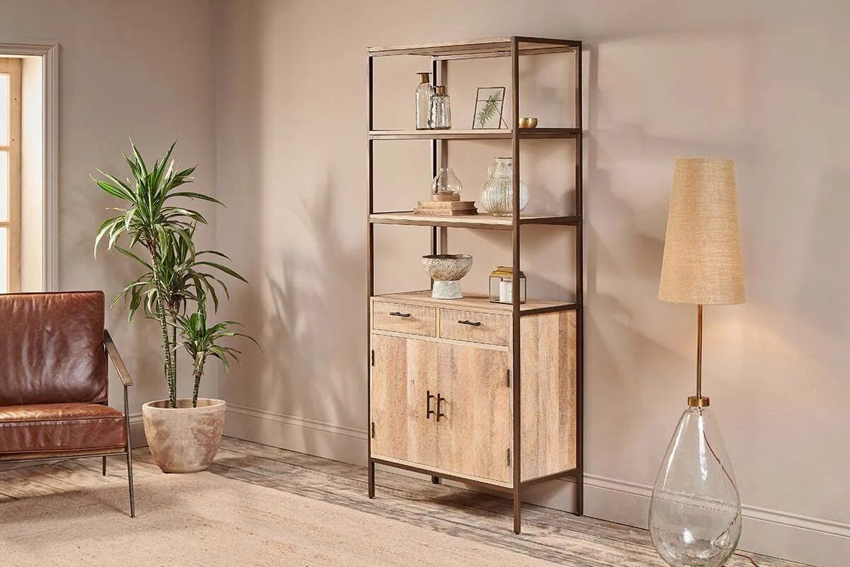 Dasai Storage Unit - Natural, Mango Wood product