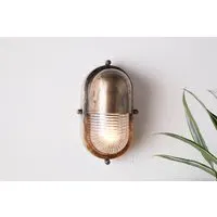 Denaya Outdoor Wall Lamp - Antique Brass