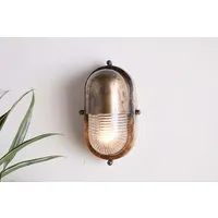 Denaya Outdoor Wall Lamp - Antique Brass alternate view