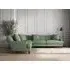 Deni Grand Corner Sofa - Jade, Brera Linen