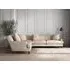 Deni Grand Corner Sofa - Natural, Recycled Cotton