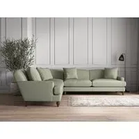 Deni Grand Corner Sofa - Seaspray, Recycled Cotton