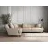 Deni Grand Corner Sofa - Stone, Recycled Cotton