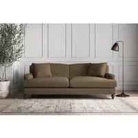 Deni Grand Sofa - Chestnut, Brera Linen