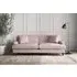 Deni Grand Sofa - Lavender, Recycled Cotton