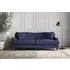 Deni Grand Sofa - Navy, Recycled Cotton