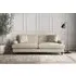 Deni Grand Sofa - Stone, Recycled Cotton