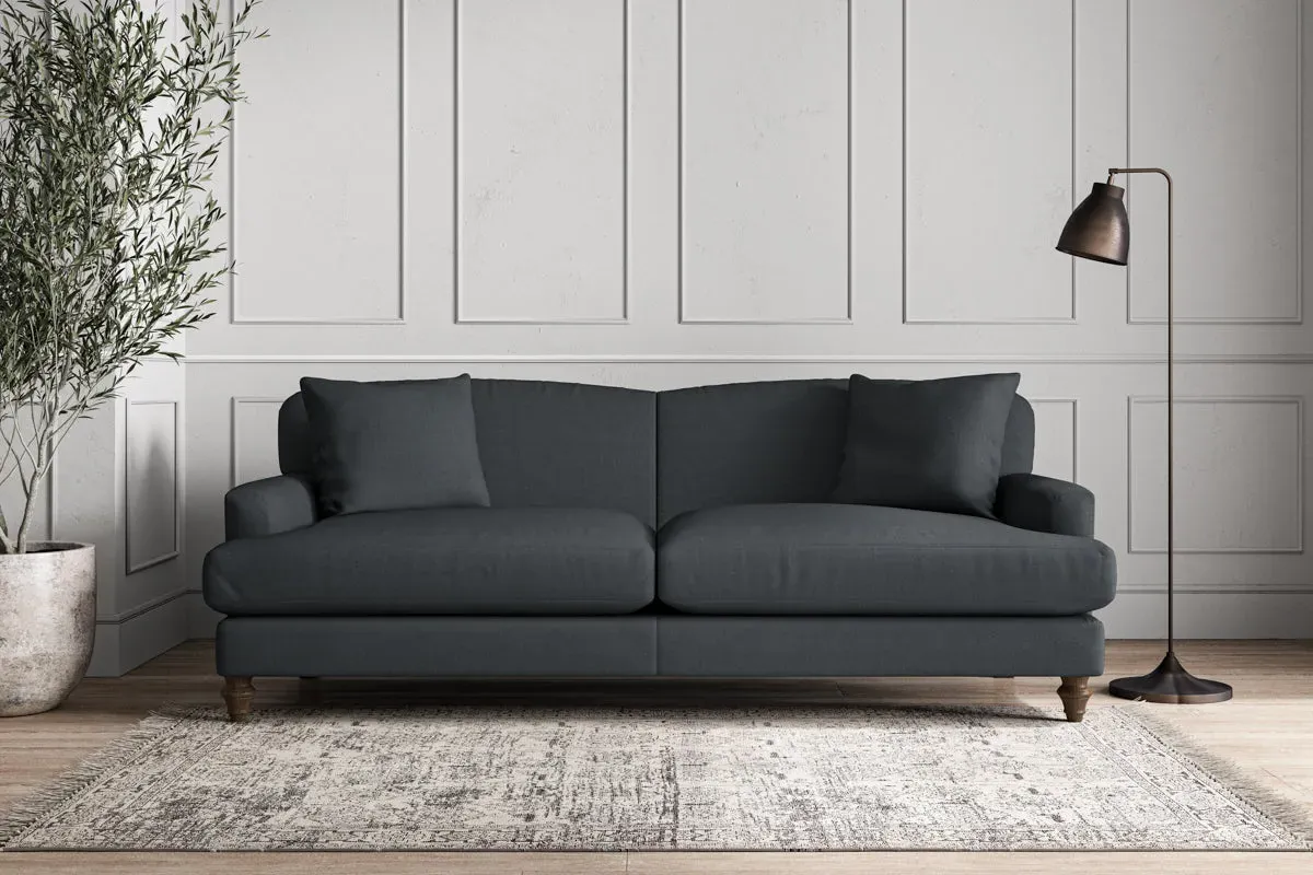Deni Grand Sofa - Thunder, Recycled Cotton