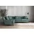 Deni Large Corner Sofa - Airforce, Recycled Cotton