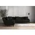 Deni Large Corner Sofa - Charcoal, Brera Linen