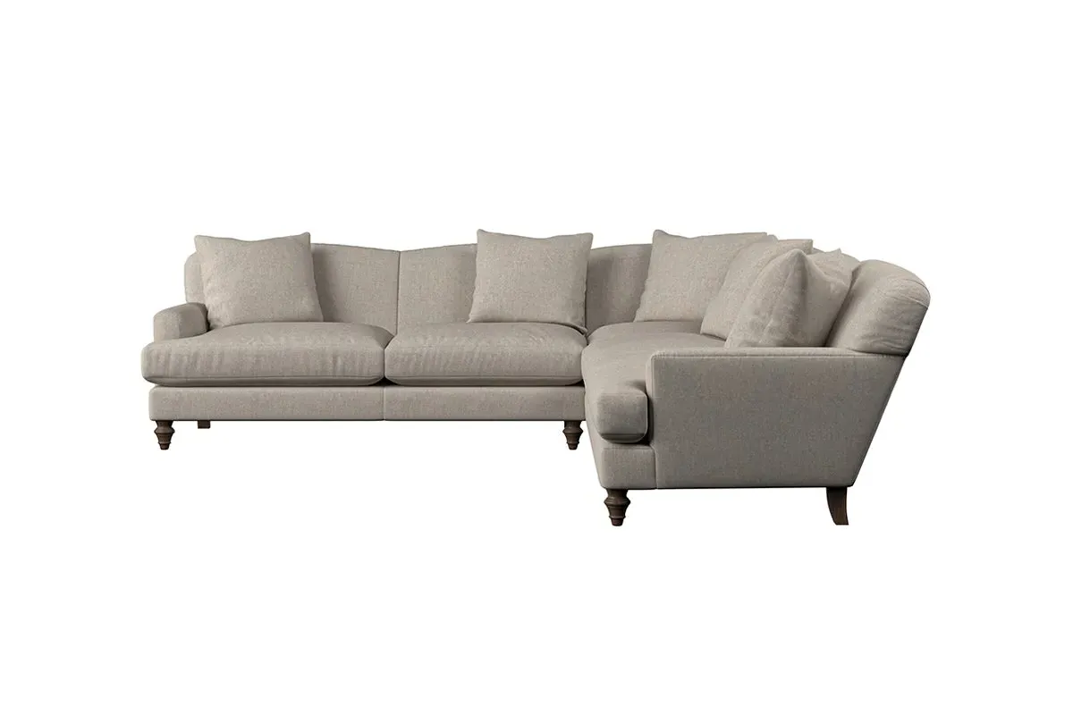 Deni Large Corner Sofa - Natural, Brera Linen