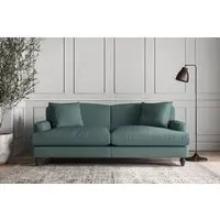 Deni Large Sofa - Airforce, Recycled Cotton