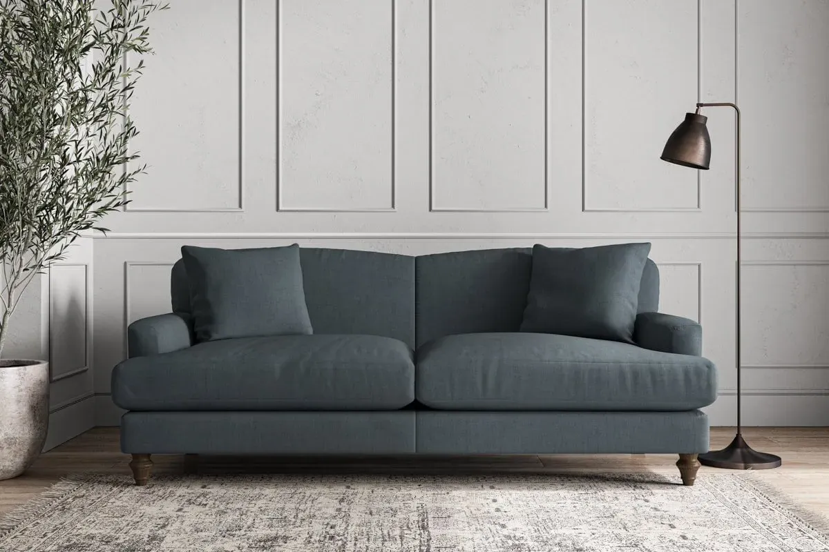 Deni Large Sofa - Dusk, Brera Linen
