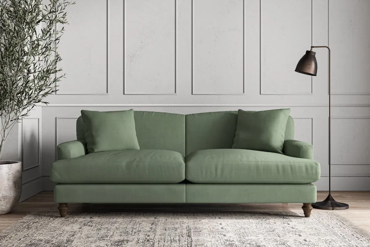Deni Large Sofa - Jade, Brera Linen