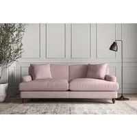 Deni Large Sofa - Lavender, Recycled Cotton