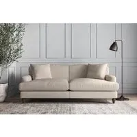 Deni Large Sofa - Natural, Recycled Cotton