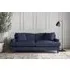Deni Large Sofa - Navy, Recycled Cotton
