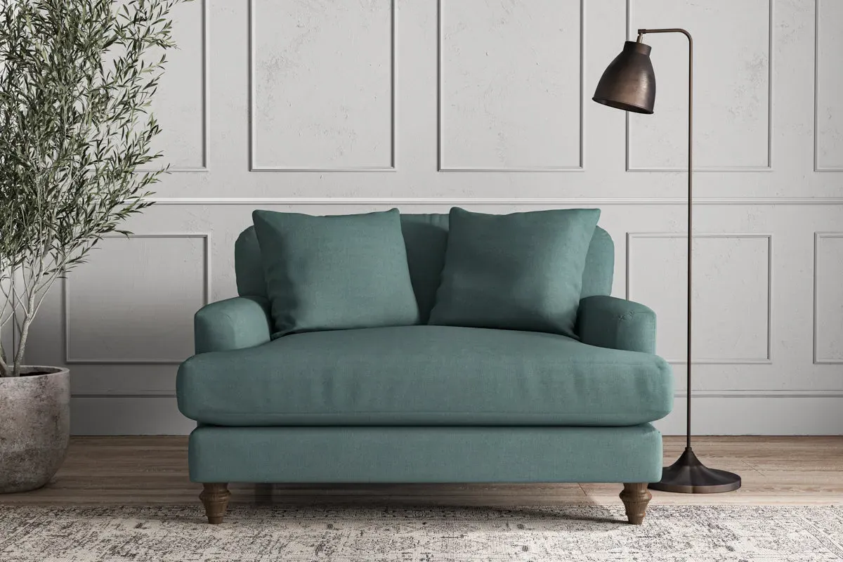 Deni Love Seat - Airforce, Recycled Cotton image