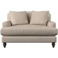 Deni Love Seat - Natural, Recycled Cotton alternate view