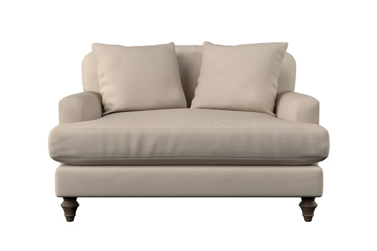 Deni Love Seat - Natural, Recycled Cotton product