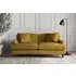 Deni Medium Sofa - Ochre, Recycled Cotton