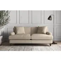 Deni Medium Sofa - Stone, Recycled Cotton
