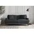 Deni Medium Sofa - Thunder, Recycled Cotton