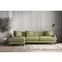 Deni Right Hand Chaise Sofa - Sage, Linen