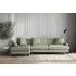 Deni Right Hand Chaise Sofa - Seaspray, Recycled Cotton